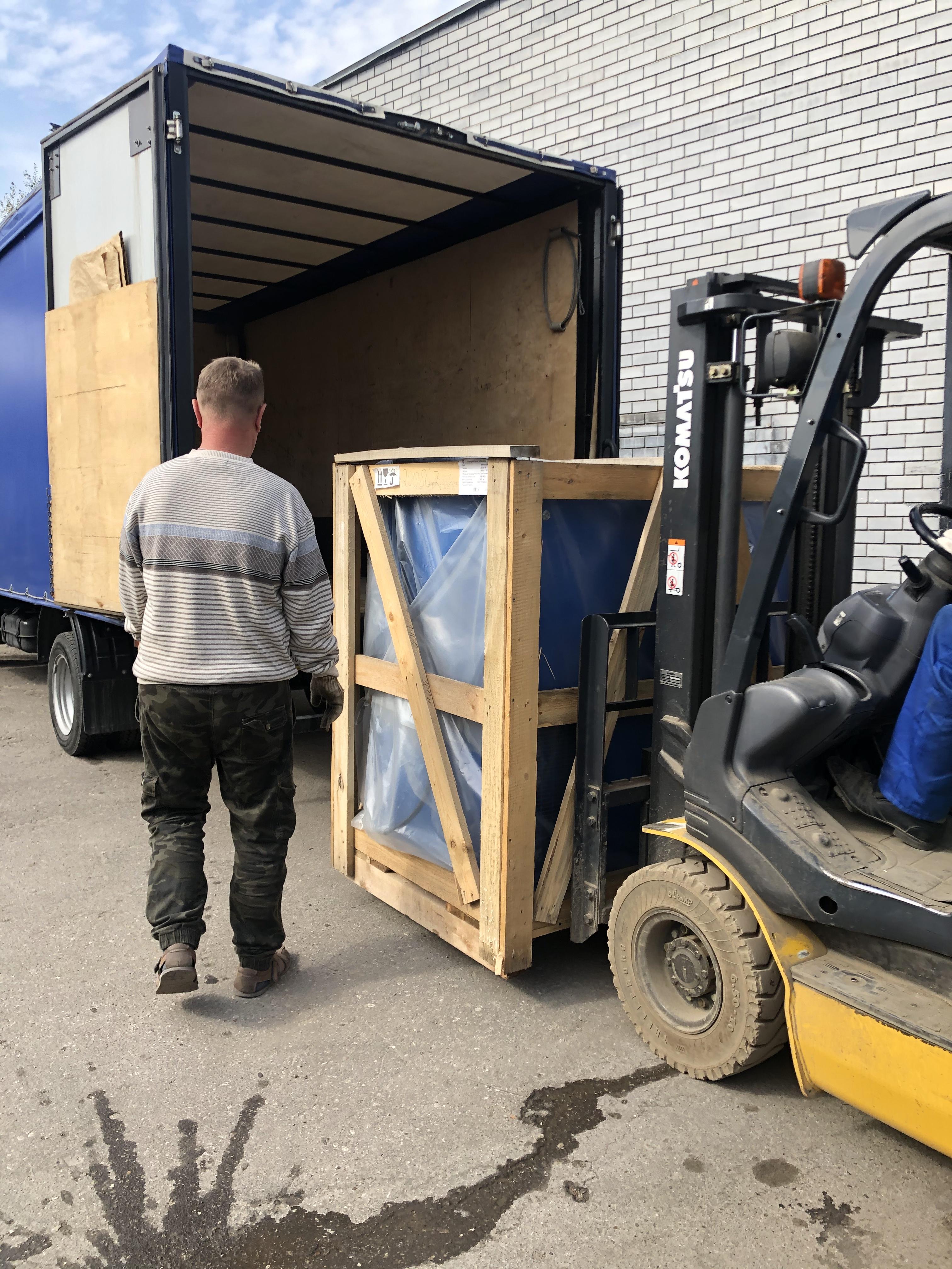 Отгрузка винтового компрессора ВК7