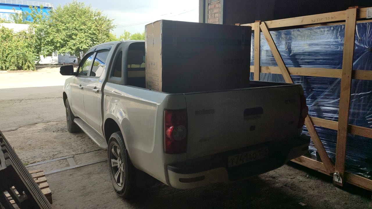 Отгрузка виброплиты Zammer SC330B - H в г. Новосибирск Отгрузка виброплиты Zammer SC330B - H в г. Новосибирск