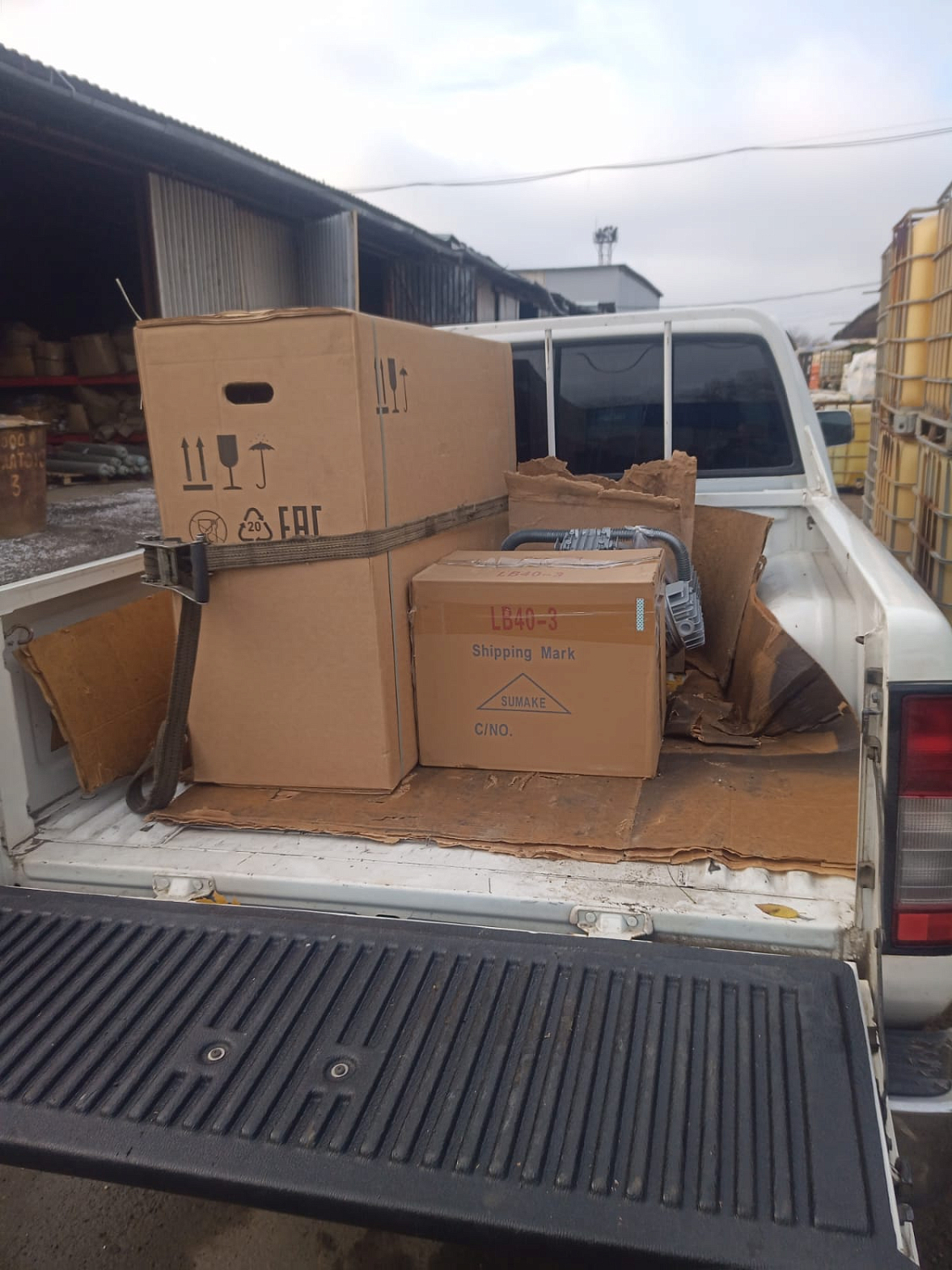 Отгрузка поршневого компрессора Remeza СБ4/С-100.LB30 и компрессорных головок LB40 и LB75 в г. Ростов-на-Дону